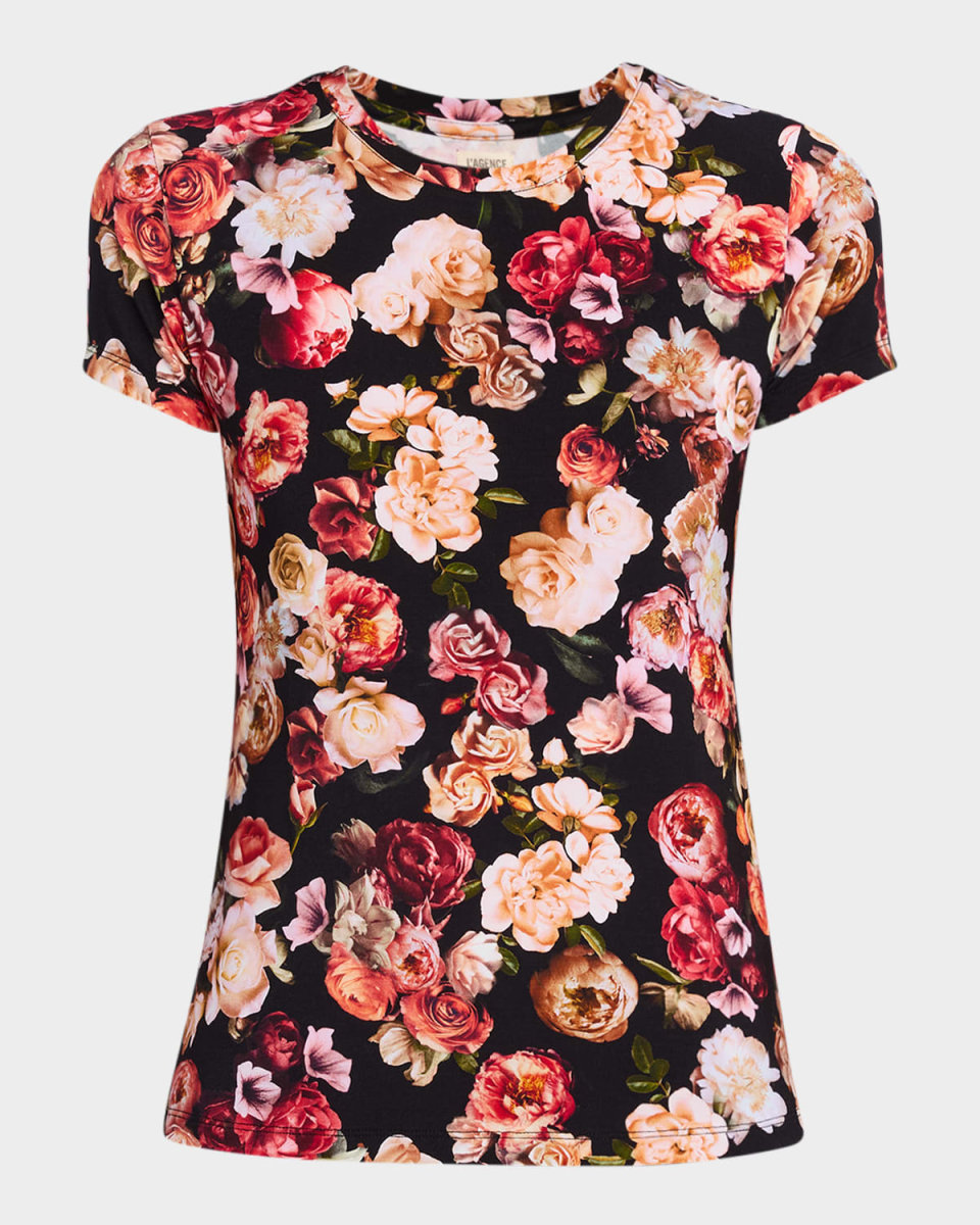 Ressi Short-Sleeve Floral Tee